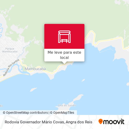 Rodovia Governador Mário Covas mapa
