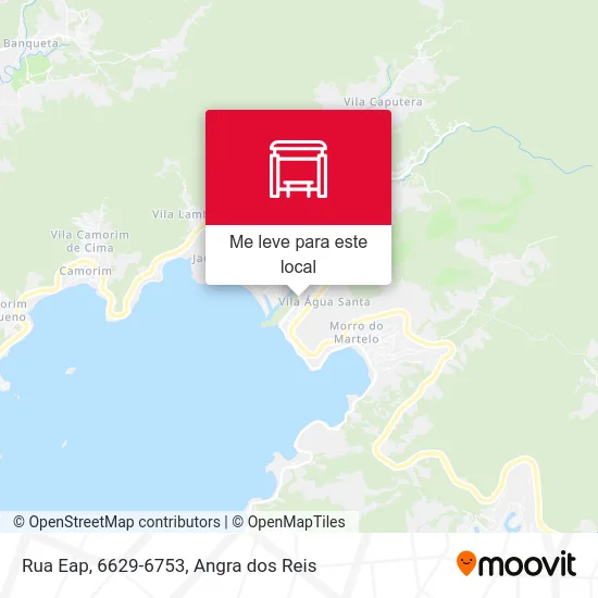 Rua Eap, 6629-6753 mapa
