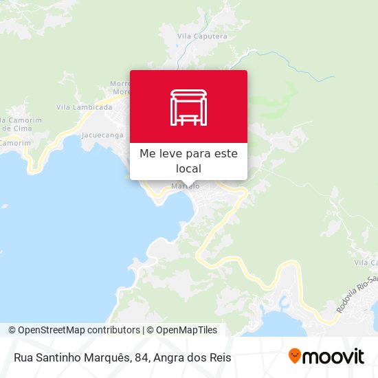 Rua Santinho Marquês, 84 mapa