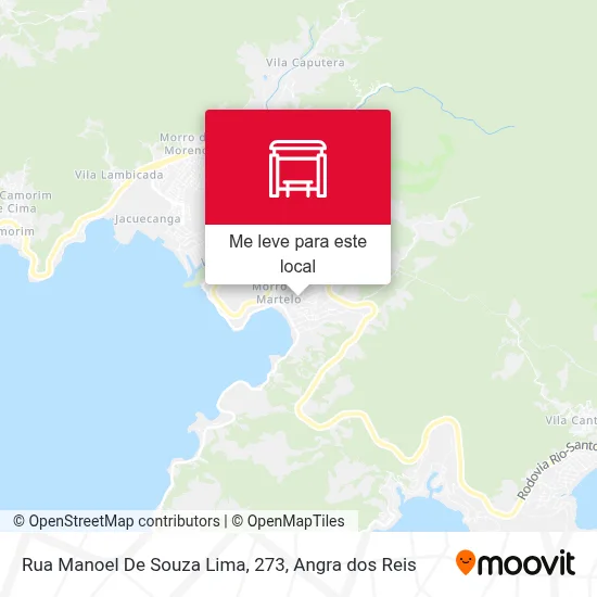 Rua Manoel De Souza Lima, 273 mapa