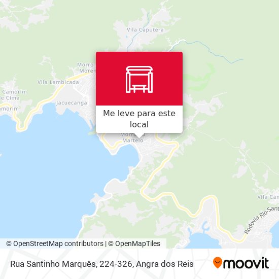 Rua Santinho Marquês, 224-326 mapa