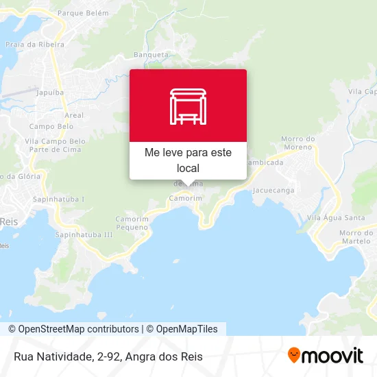 Rua Natividade, 2-92 mapa