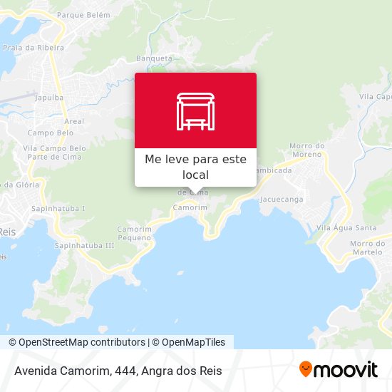 Avenida Camorim, 444 mapa