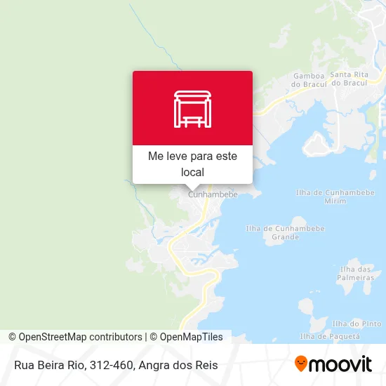 Rua Beira Rio, 312-460 mapa