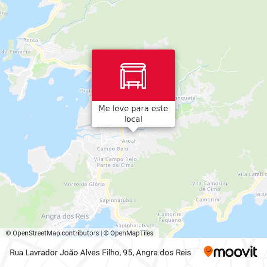 Rua Lavrador João Alves Filho, 95 mapa