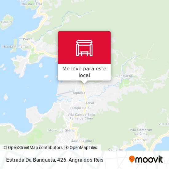 Estrada Da Banqueta, 426 mapa