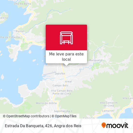 Estrada Da Banqueta, 426 mapa