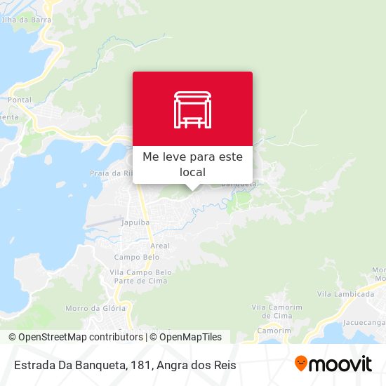 Estrada Da Banqueta, 181 mapa
