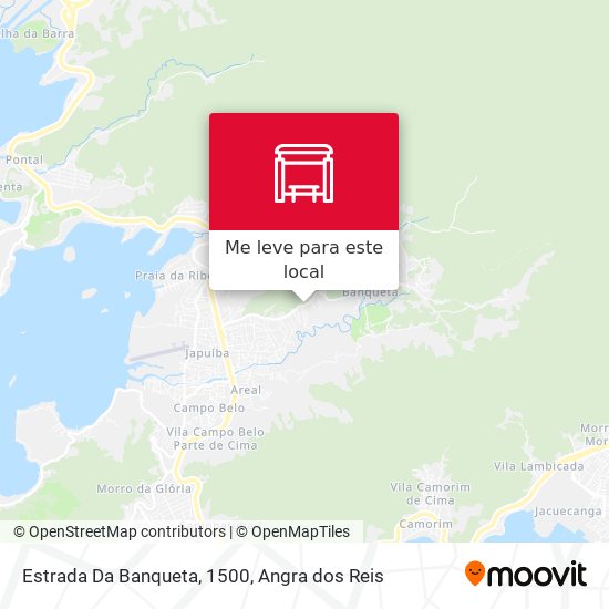 Estrada Da Banqueta, 1500 mapa