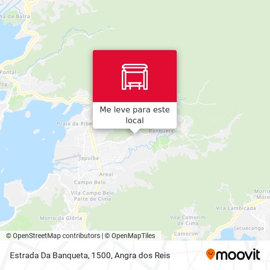 Estrada Da Banqueta, 1500 mapa