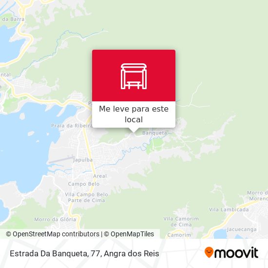 Estrada Da Banqueta, 77 mapa