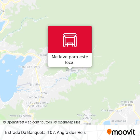 Estrada Da Banqueta, 107 mapa