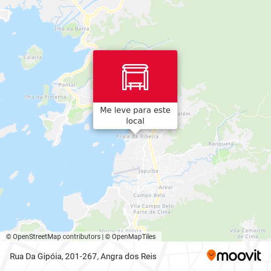 Rua Da Gipóia, 201-267 mapa