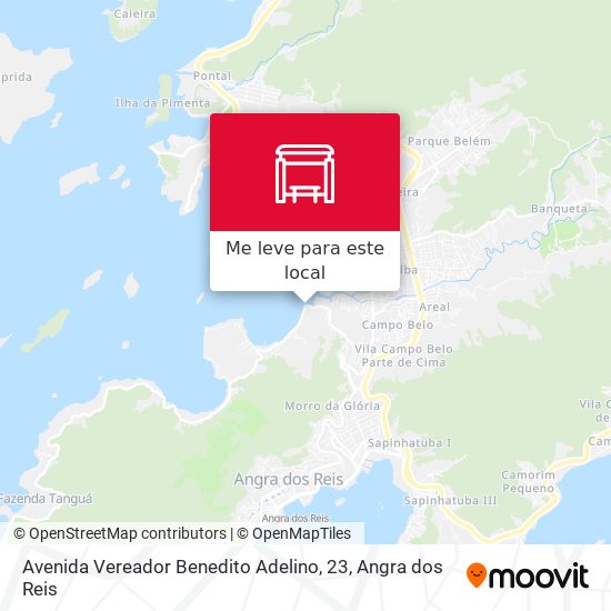 Avenida Vereador Benedito Adelino, 23 mapa