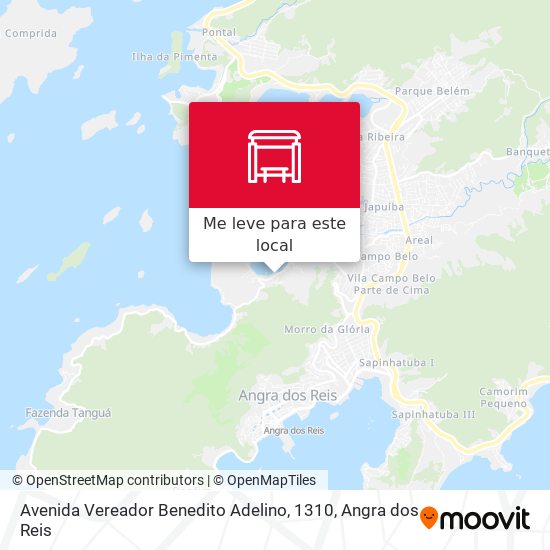 Avenida Vereador Benedito Adelino, 1310 mapa