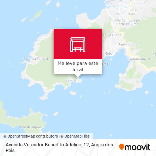 Avenida Vereador Benedito Adelino, 12 mapa
