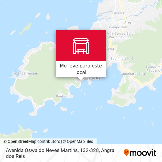 Avenida Oswaldo Neves Martins, 132-328 mapa