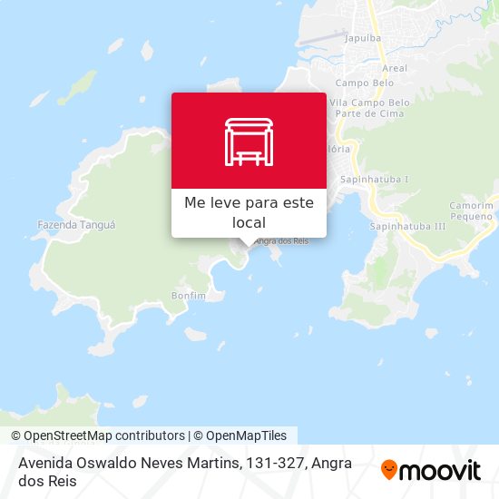 Avenida Oswaldo Neves Martins, 131-327 mapa
