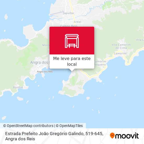 Estrada Prefeito João Gregório Galindo, 519-645 mapa