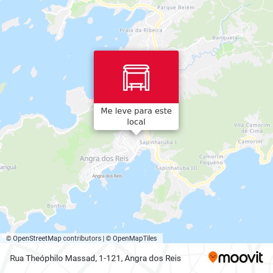 Rua Theóphilo Massad, 1-121 mapa