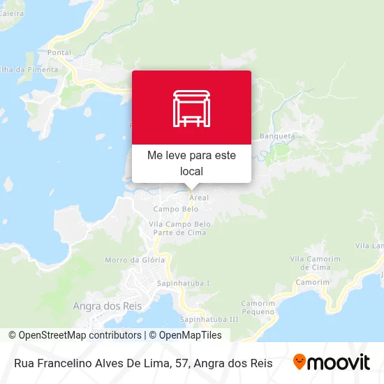 Rua Francelino Alves De Lima, 57 mapa