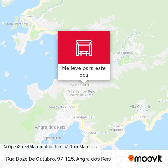 Rua Doze De Outubro, 97-125 mapa