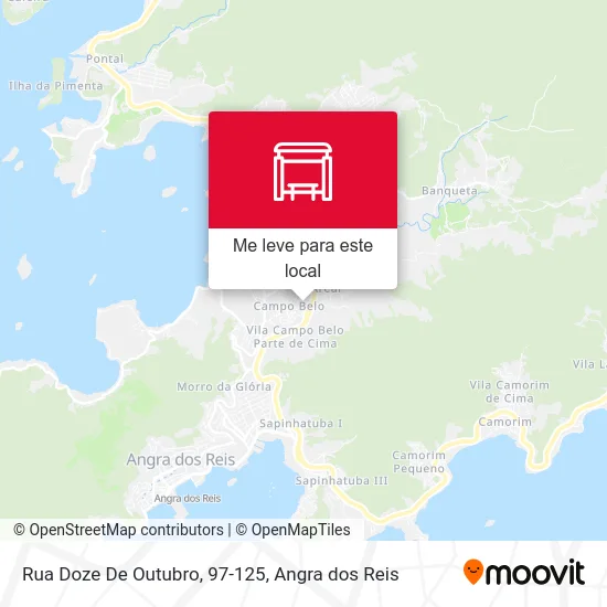 Rua Doze De Outubro, 97-125 mapa