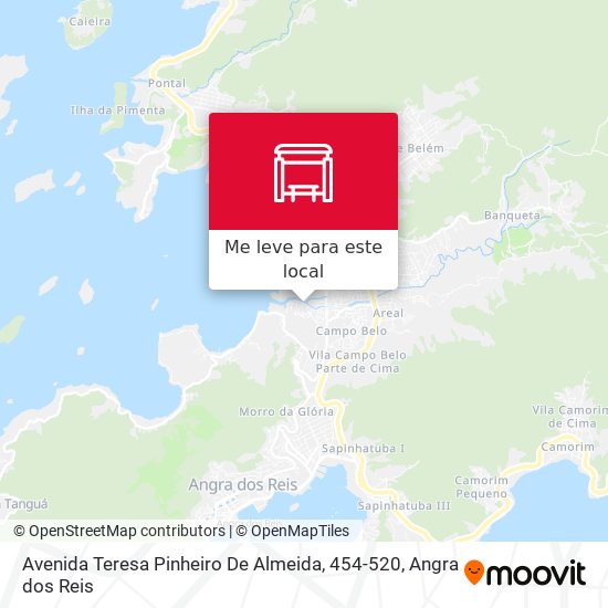 Avenida Teresa Pinheiro De Almeida, 454-520 mapa