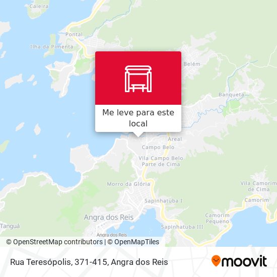 Rua Teresópolis, 371-415 mapa