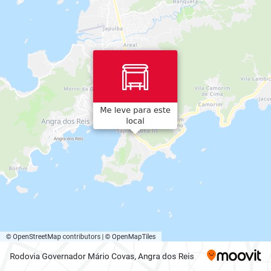 Rodovia Governador Mário Covas mapa