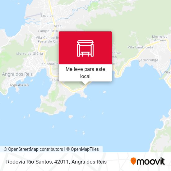 Rodovia Rio-Santos, 42011 mapa