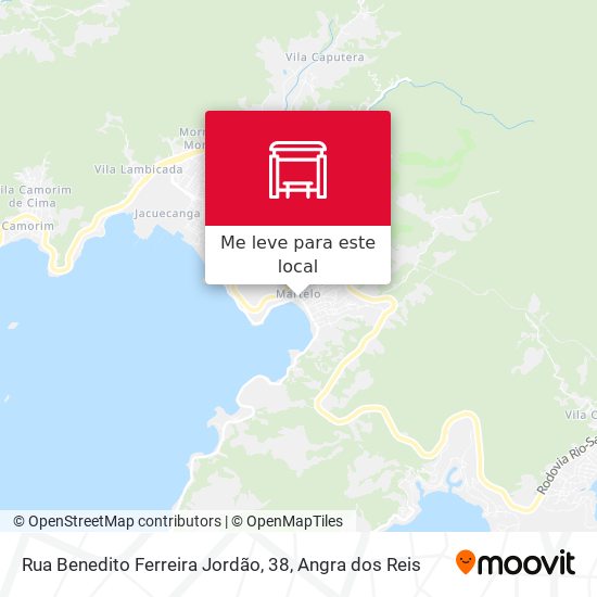 Rua Benedito Ferreira Jordão, 38 mapa