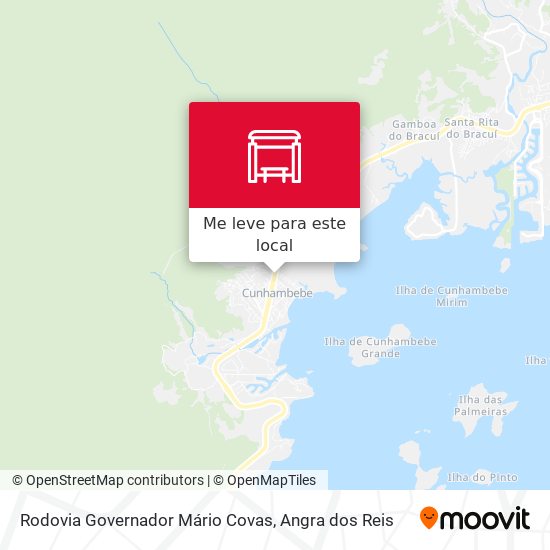Rodovia Governador Mário Covas mapa