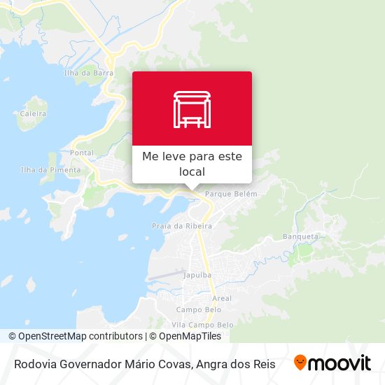 Rodovia Governador Mário Covas mapa