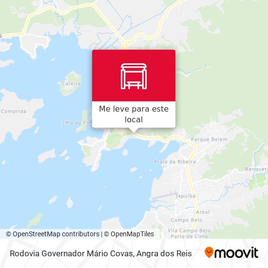 Rodovia Governador Mário Covas mapa