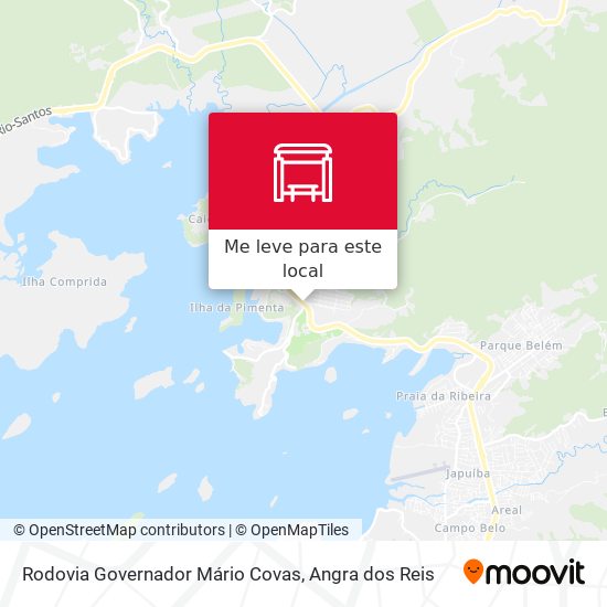 Rodovia Governador Mário Covas mapa