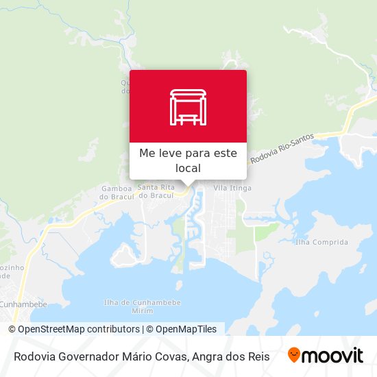 Rodovia Governador Mário Covas mapa