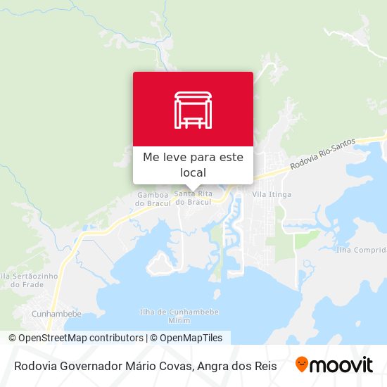 Rodovia Governador Mário Covas mapa