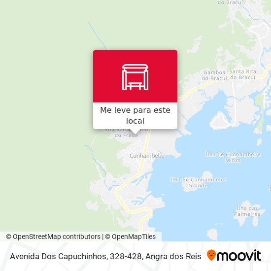 Avenida Dos Capuchinhos, 328-428 mapa