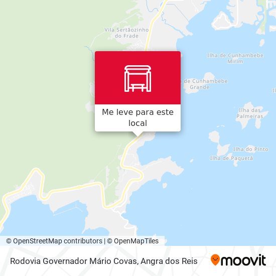 Rodovia Governador Mário Covas mapa