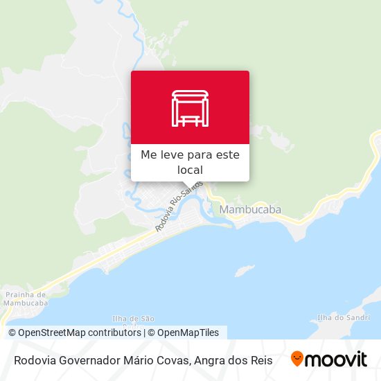 Rodovia Governador Mário Covas mapa