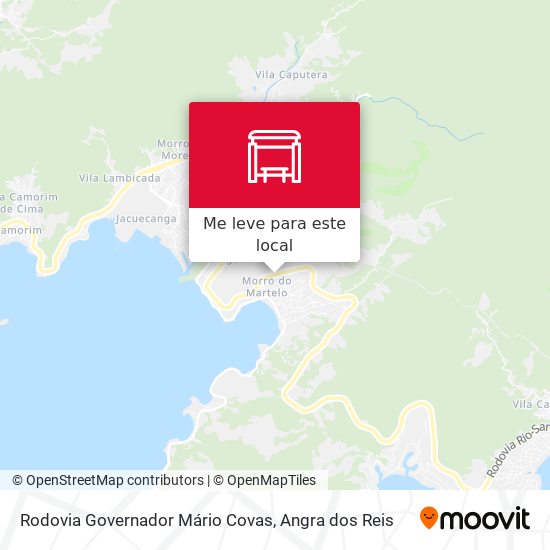 Rodovia Governador Mário Covas mapa