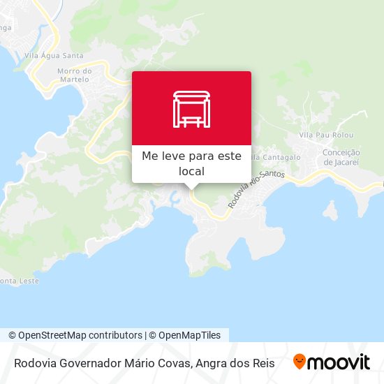 Rodovia Governador Mário Covas mapa