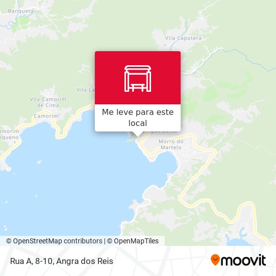Rua A, 8-10 mapa