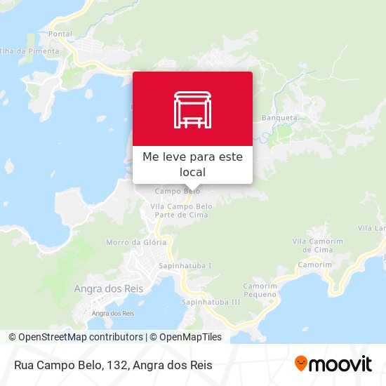 Rua Campo Belo, 132 mapa