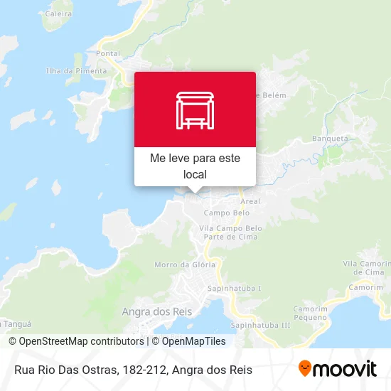 Rua Rio Das Ostras, 182-212 mapa