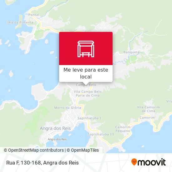 Rua F, 130-168 mapa