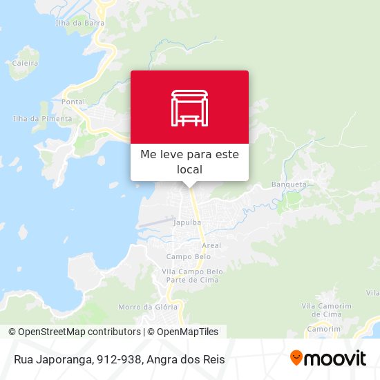 Rua Japoranga, 912-938 mapa