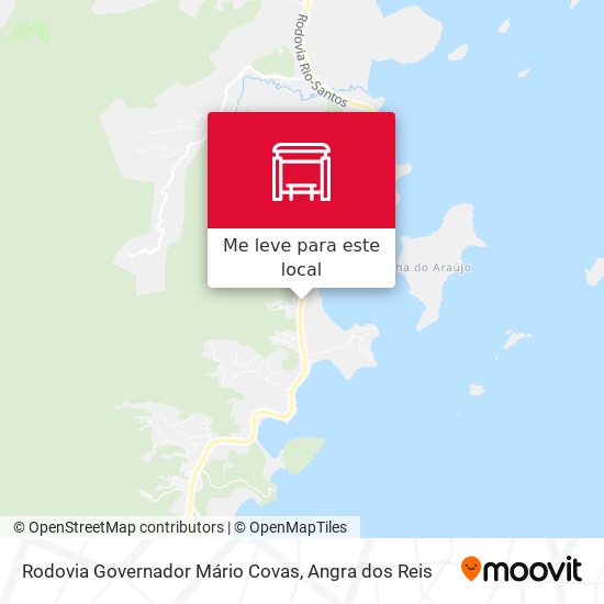 Rodovia Governador Mário Covas mapa