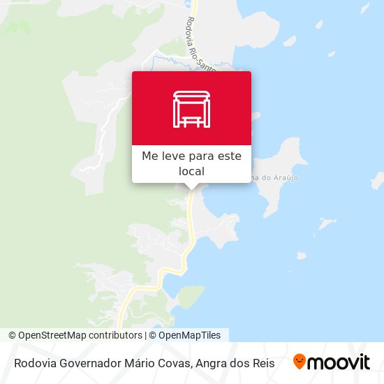Rodovia Governador Mário Covas mapa